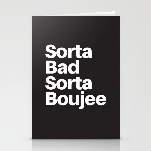 Bad & Boujee Stationery Cards