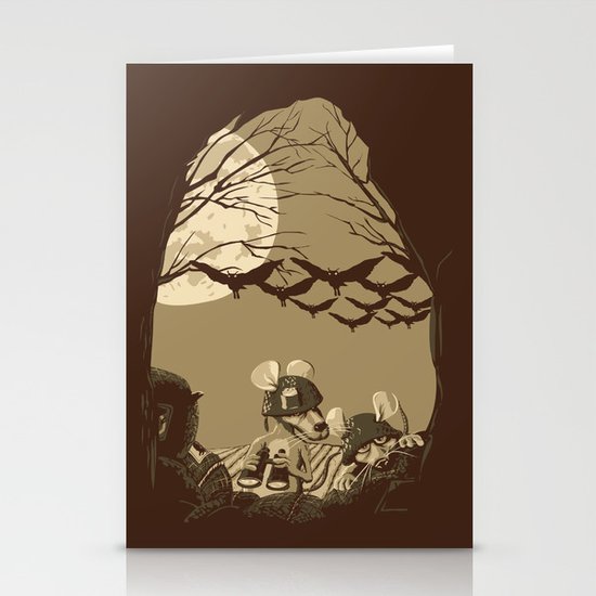 Woodland wars Stationery Cards