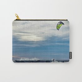 Parasailing On The Surf Carry-All Pouch