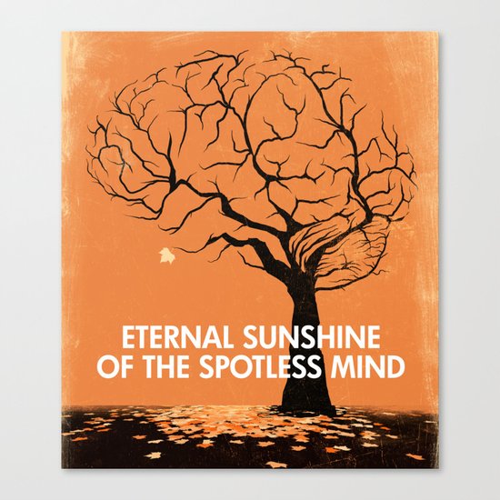Eternal Sunshine Of The Spotless Mind - Movie Poster Canvas Print