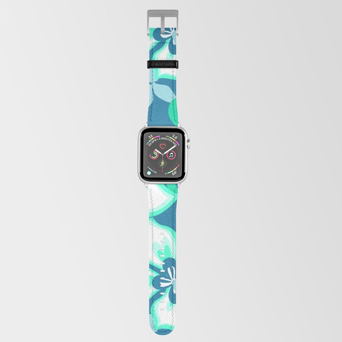 Apple watch store sport band hibiscus