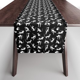 Rexing Devon Rexes - most cutest cats in Universe Table Runner
