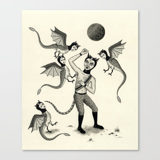 Wings and Talons Canvas Print
