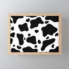 Cow Hide Framed Mini Art Print