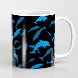 Pattern Dolphin Coffee Mug