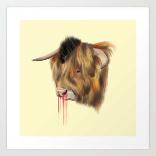 The Bull Art Print