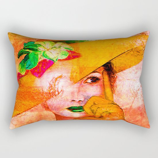 " " The word is the outside thought, and the thought is the internal word. " Rectangular Pillow