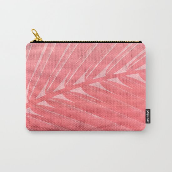 Hot Pink Palm Carry-All Pouch