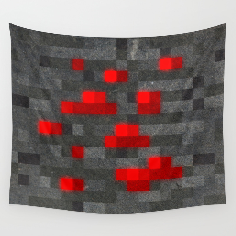 Mc Redstone Block Wall Tapestry By Ellyonart Society6 Basic player statistics (bound to world. mc redstone block wall tapestry by ellyonart