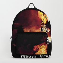 There Will Be Blood  Backpack | Digital, Pattern, Ptanderson, Graphicdesign, Typography, Oil, Ink, Pta, Film, Cinema 