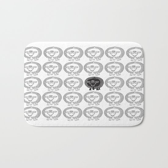 Black Sheep Bath Mat