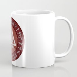 Valknut | Viking Warrior Symbol Triangle Coffee Mug