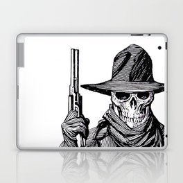 Skeleton Cowboy Laptop Skin