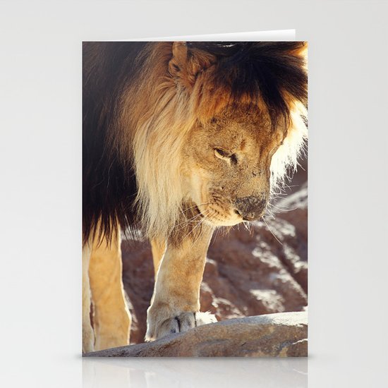Lion Stationery Cards