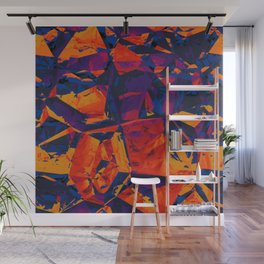 Scattered Abstract  Wall Mural