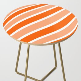 Abstract pattern - orange. Side Table