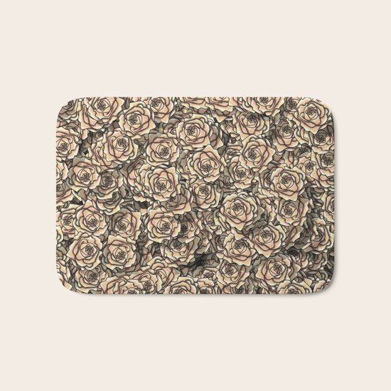 Rose Bath Mat