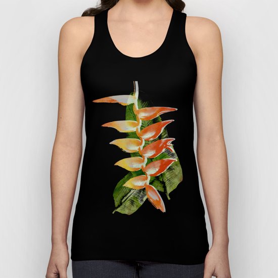 Heliconia Unisex Tank Top