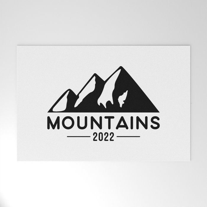 Mountains 2022, Hiking, Climbing. Welcome Mat