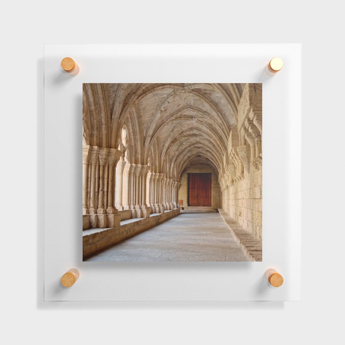 Spain Photography - Hallway Through A Spanish Castle Floating Acrylic Print
