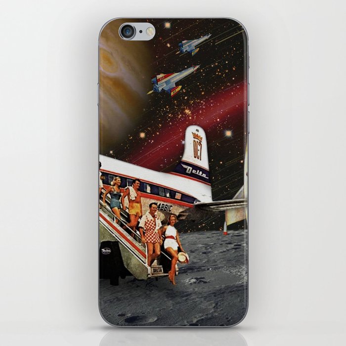 moon landing iPhone Skin