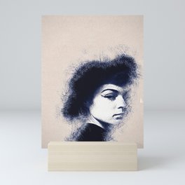 hat face Poster in Home Wall Art Mini Art Print