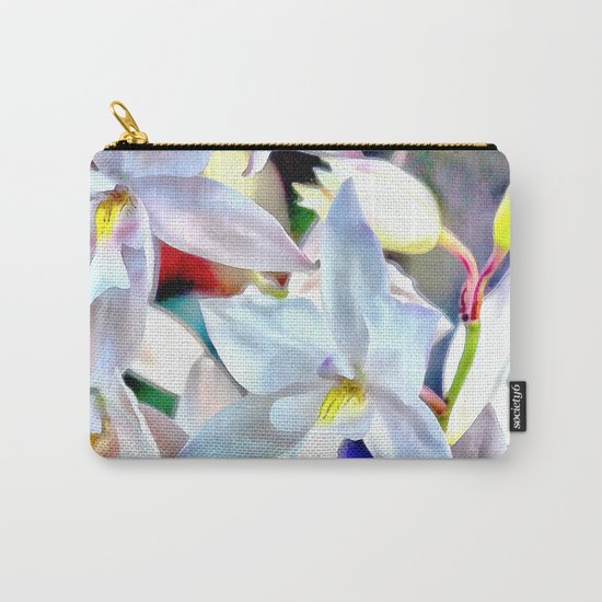 Cascading Cymbidium Carry-All Pouch