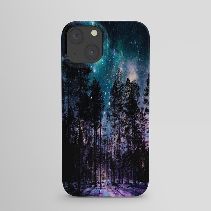One Magical Night... teal & purple iPhone Case