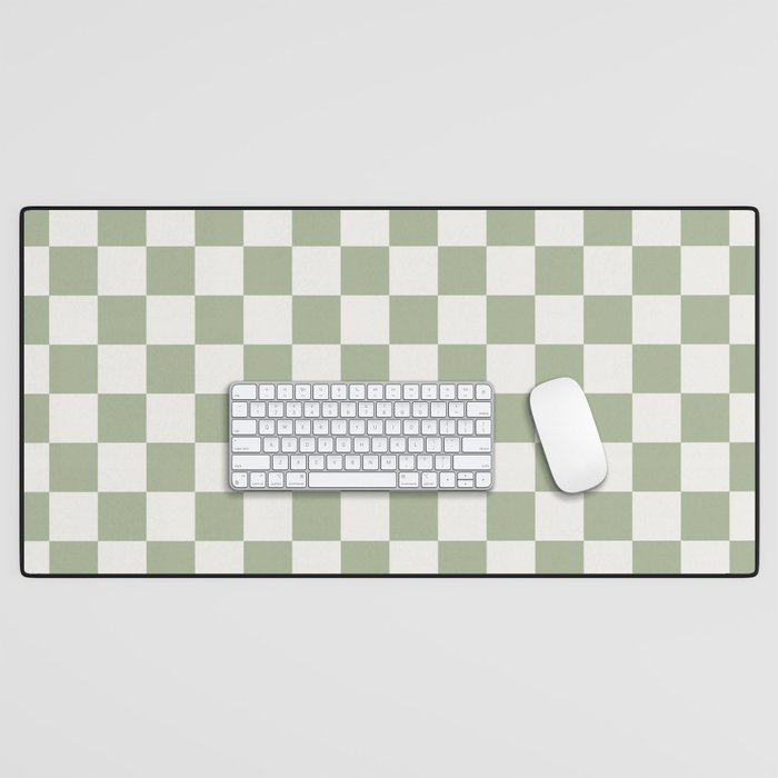 Off white desk mat cheap