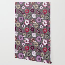 Donut Party on the Green Wallpaper