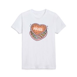 Aries Heart Cake Kids T Shirt