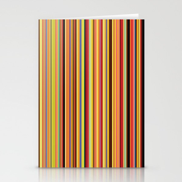 Old Skool Stripes - Bold - Extra Wide Stationery Cards