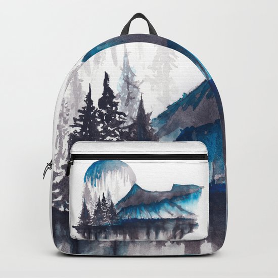 Abstract nature Backpack