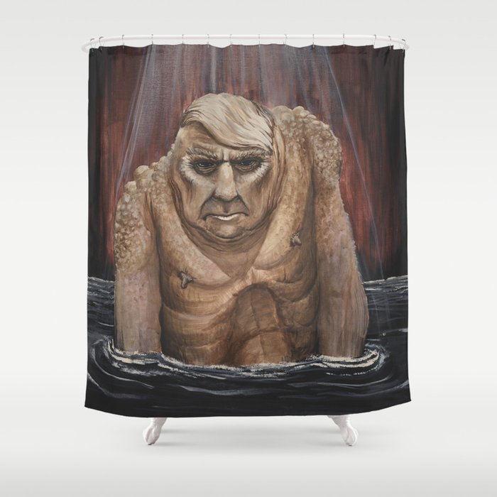 The Emergence of Trump Shower Curtain