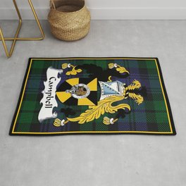 Campbell Clan Scottish Coat Of Arms And Crest Rug