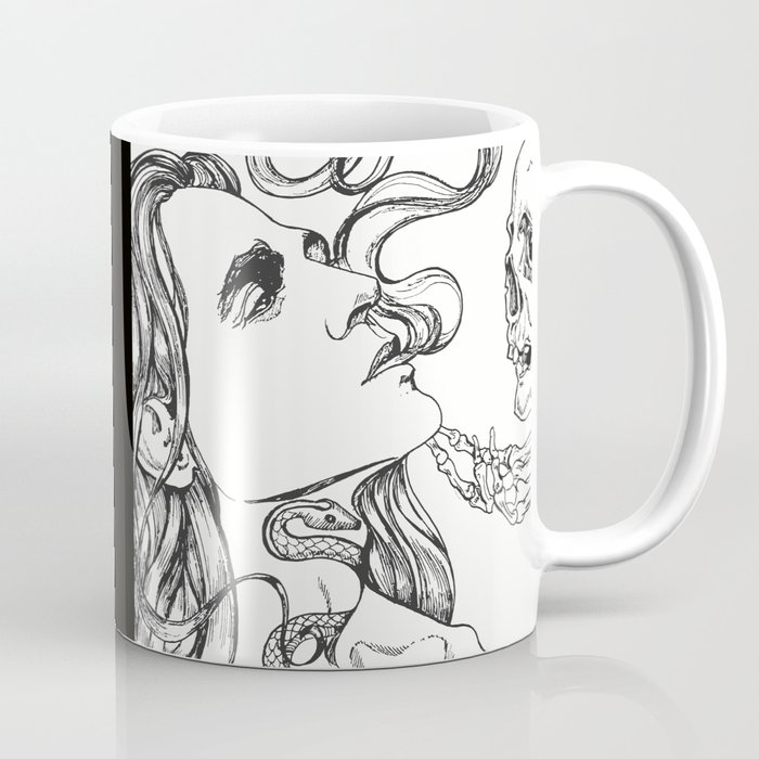 In Death - Loki Black and White Series Coffee Mug