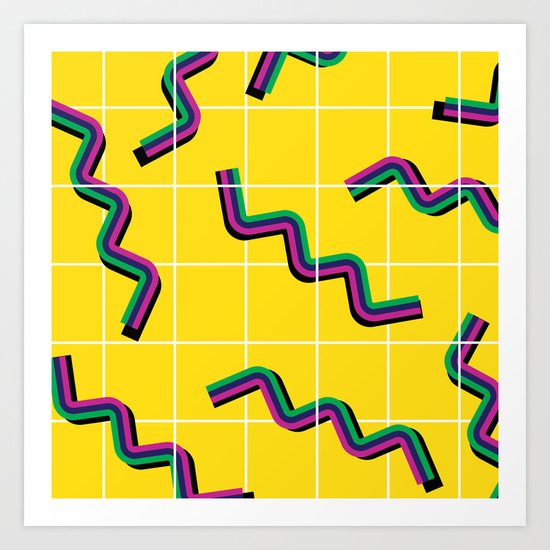 Springs gone wild Art Print