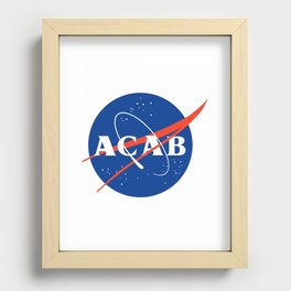 NASA ACAB Recessed Framed Print