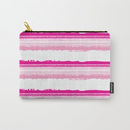 Pink Abstract Pattern Carry-All Pouch
