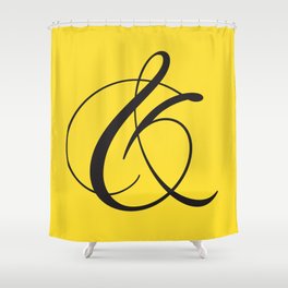 Ampersand 1 Shower Curtain
