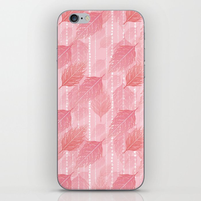 Boho Blush and Beads - Pink iPhone Skin