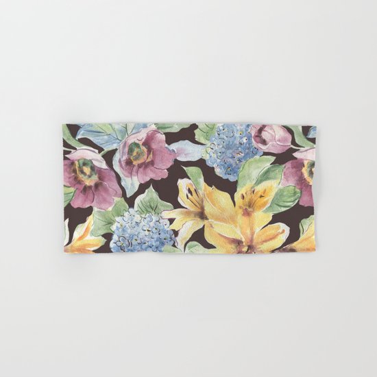 fall lily Hand & Bath Towel