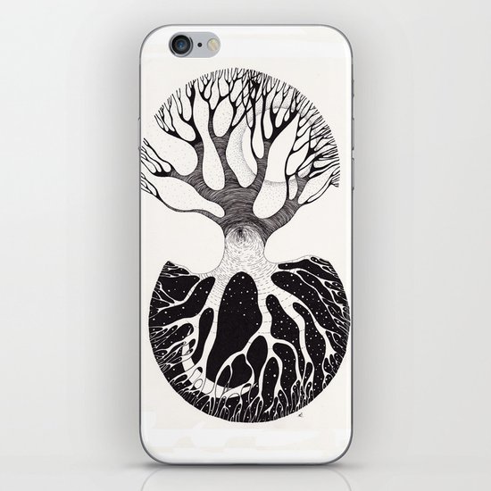 day&night iPhone Skin