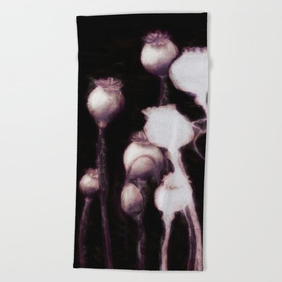 Poppy Variation 9 Beach Towel