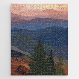 Mountain View Jigsaw Puzzle