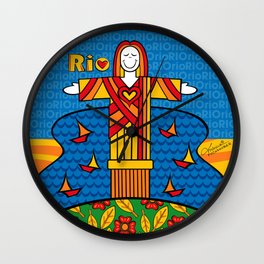 Cristo Rio Wall Clock