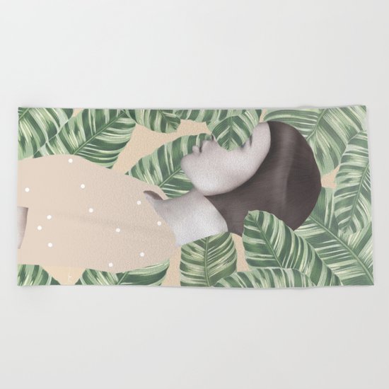 Flora Beach Towel