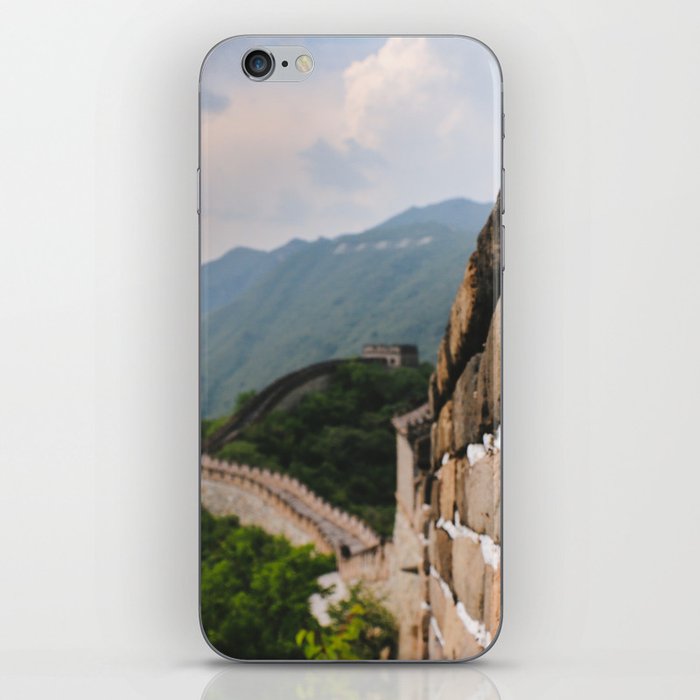 China Photography - Great Wall Of China Seen From The Side iPhone Skin