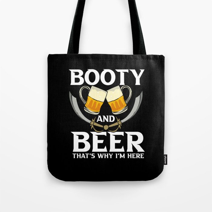 Booty And Beer Tote Bag