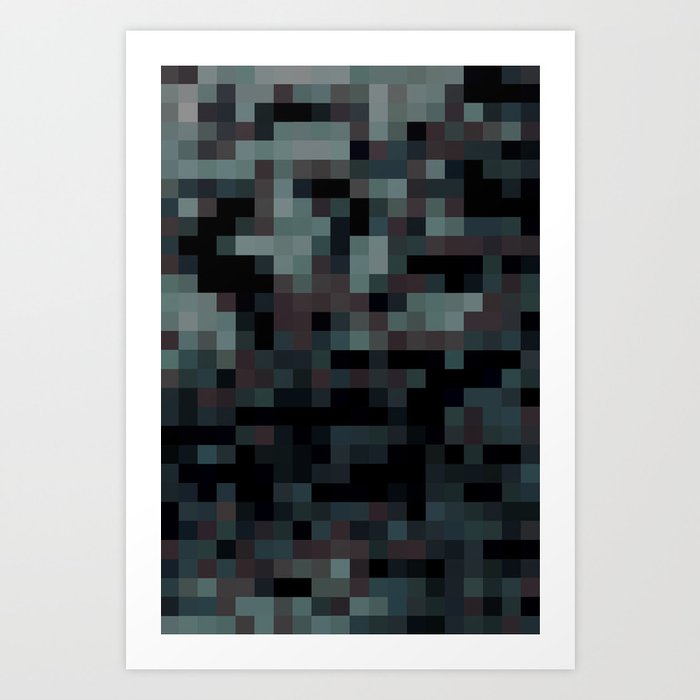 Geometric abstract Art Print